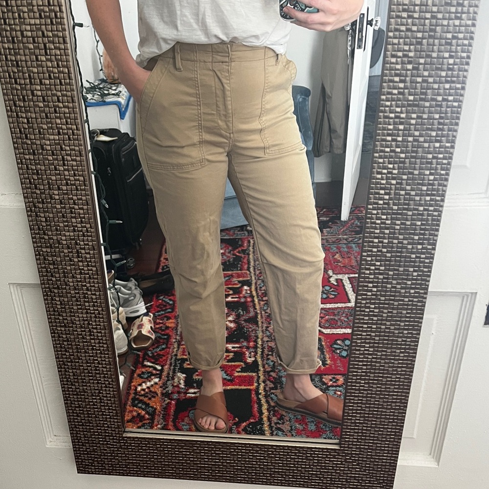Banana Republic Girlfriend Authentic Chino Ankle Pants size 6